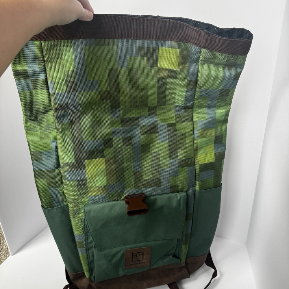 Minecraft Premium Explorer Rolltop Backpack New NWT - Picture 7 of 7